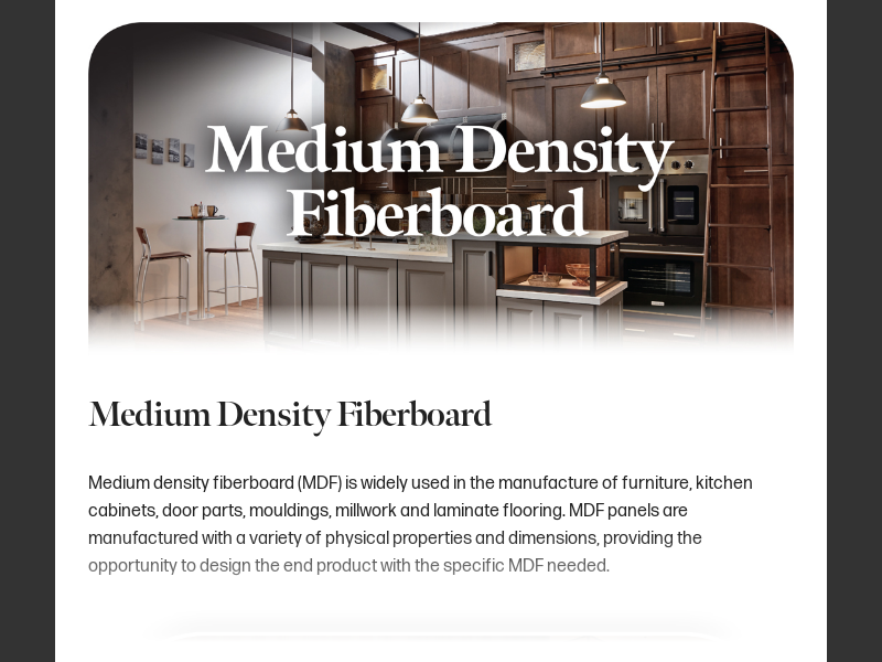 2021Medium Density Fiberboard