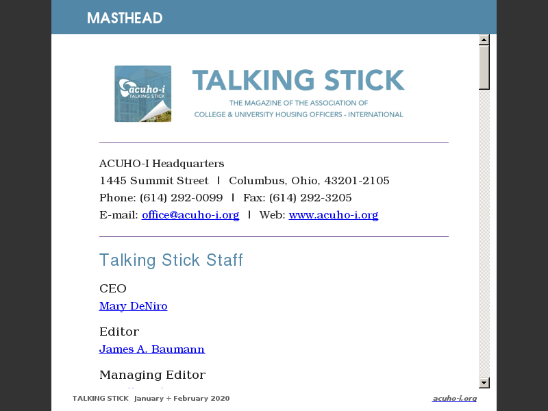 The Talking Stick Reflection – Inclusion Press