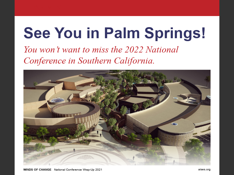 Winds of Change National Conference WrapUp 2021See You in Palm Springs
