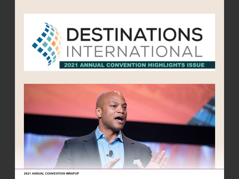 Destinations International 2021 Annual Convention HighlightsOpening Keynote