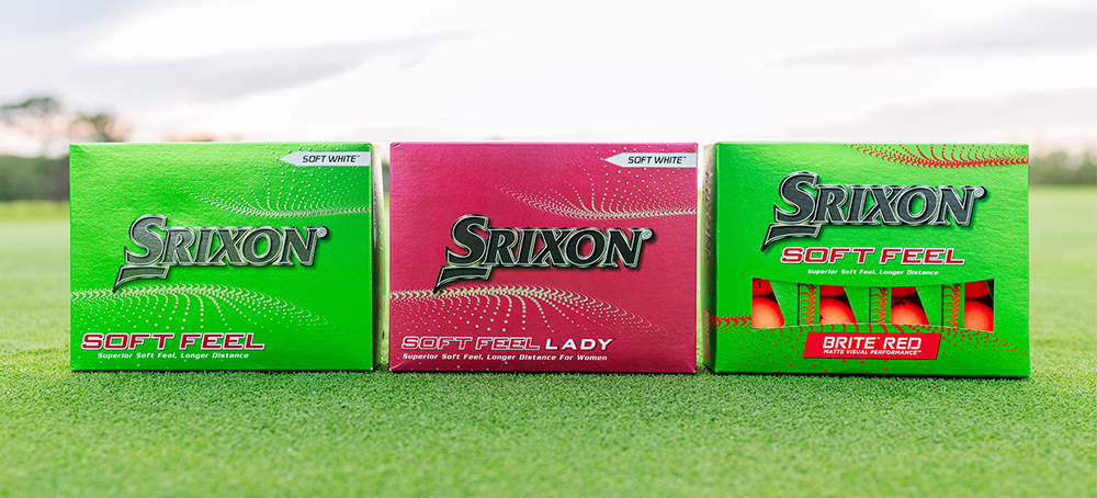 Resilient core powers latest generation of Srixon Soft Feel balls