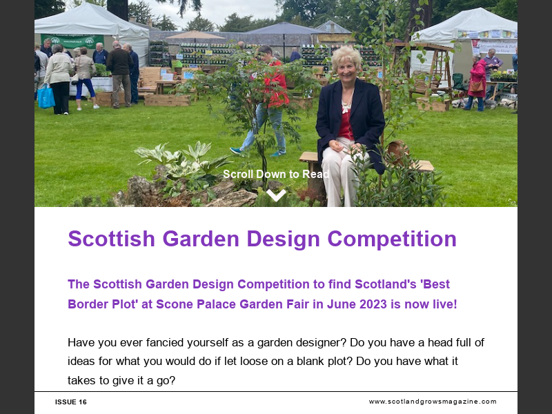 Issue 16Scottish Garden Design Competition