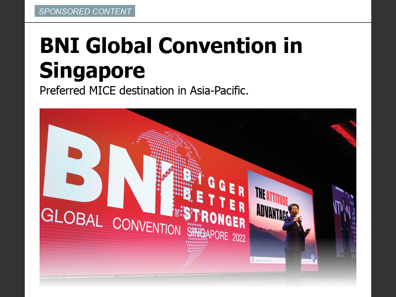 MarApr 2023BNI Global Convention in Singapore