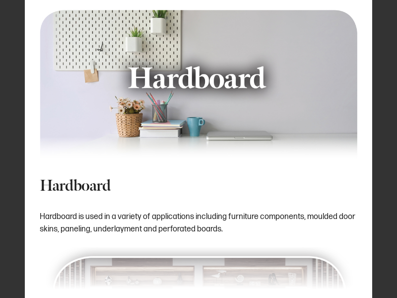 What is hardboard? - Sawdust Girl®