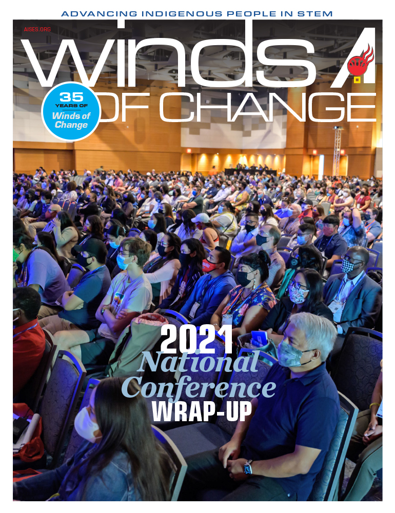 2021 AISES NC Winds of Change Cover