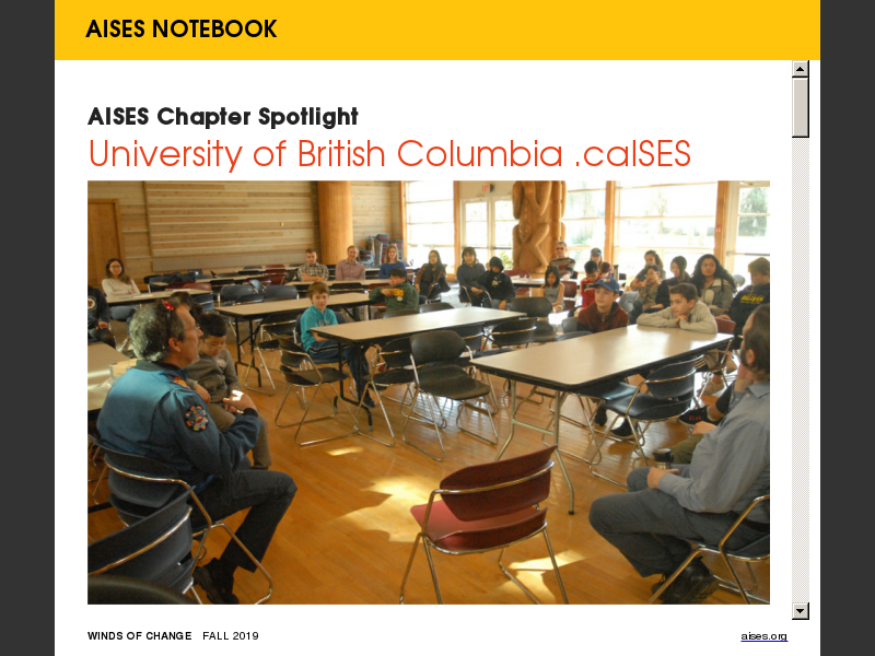 Fall 2019AISES Notebook