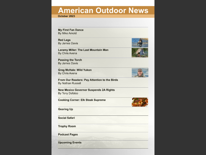 Outdoor America Article