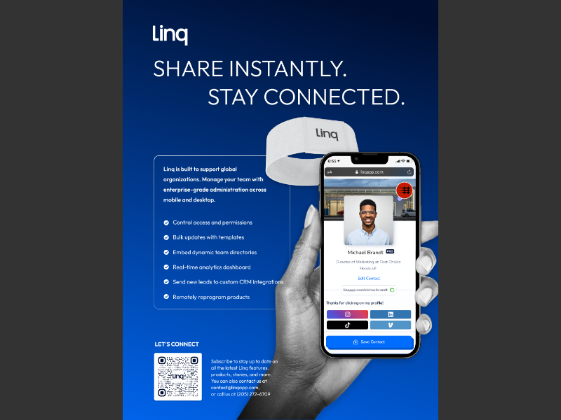 Nov/Dec 2022Linq - stay connected