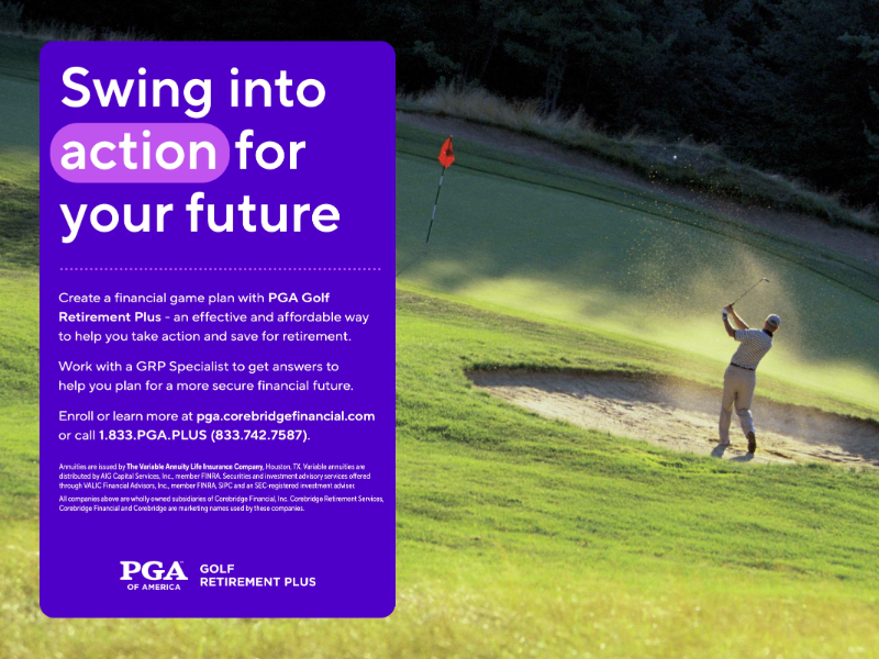 Go Plus Retired June 2024PGA Golf Retirement Plus AD