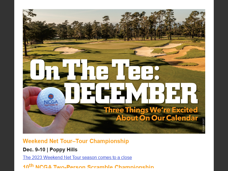 December 2023On the Tee