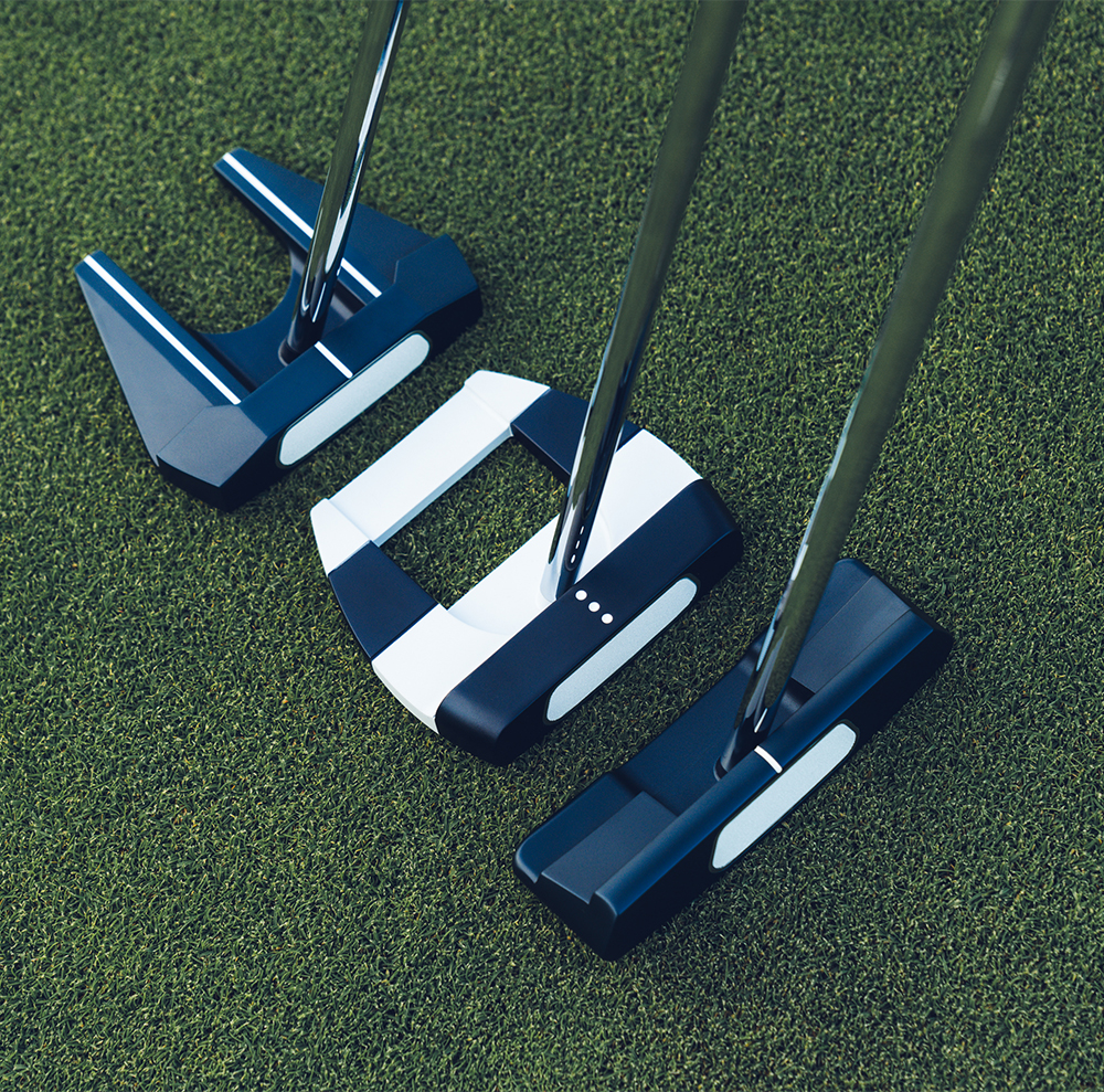 Odyssey is all square with zero-torque Ai-One putter trio