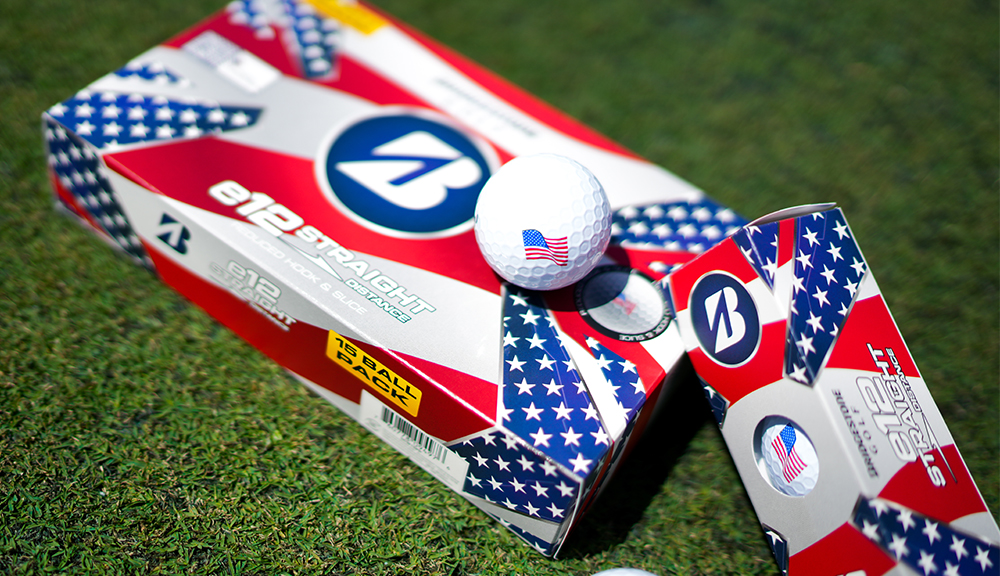 Bridgestone e12 Straight 15-ball 'Patriot Pack' supports troops