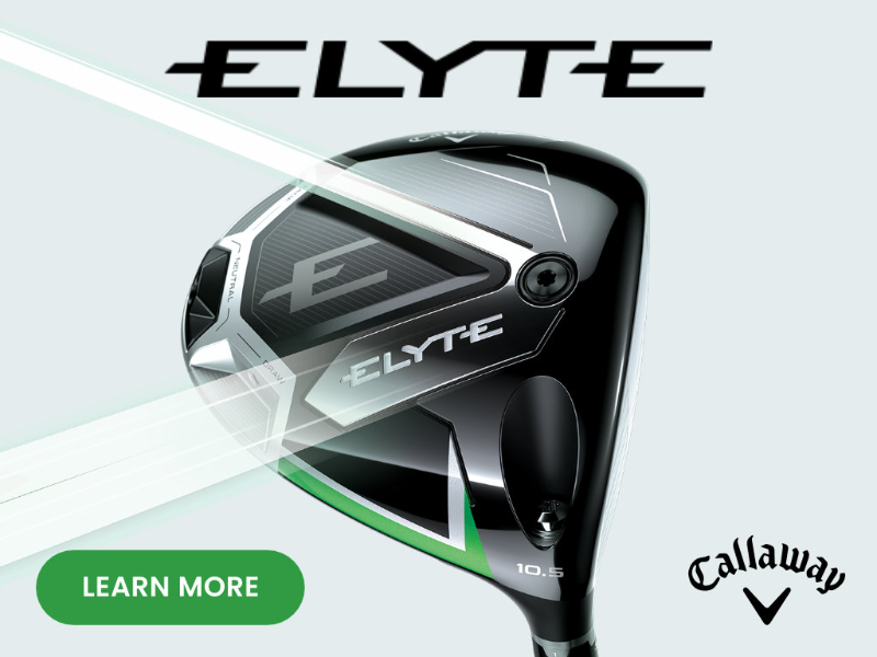 Fers de golf Callaway Elyte X en acier - 6 clubs