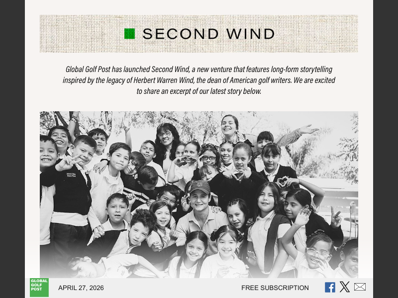 April 27, 2026Excerpt Second Wind
