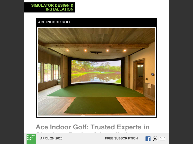 GGP Tech Buyer's GuideProduct page Ace Indoor Golf