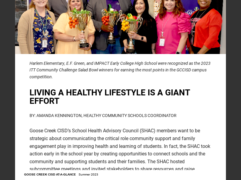 Summer 2023ITT Community Challenge