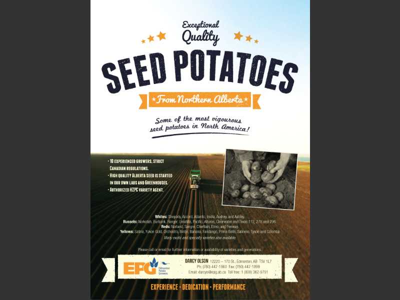 Potato Expo Digital Guide 2024Advertisement Edmonton Potato Growers