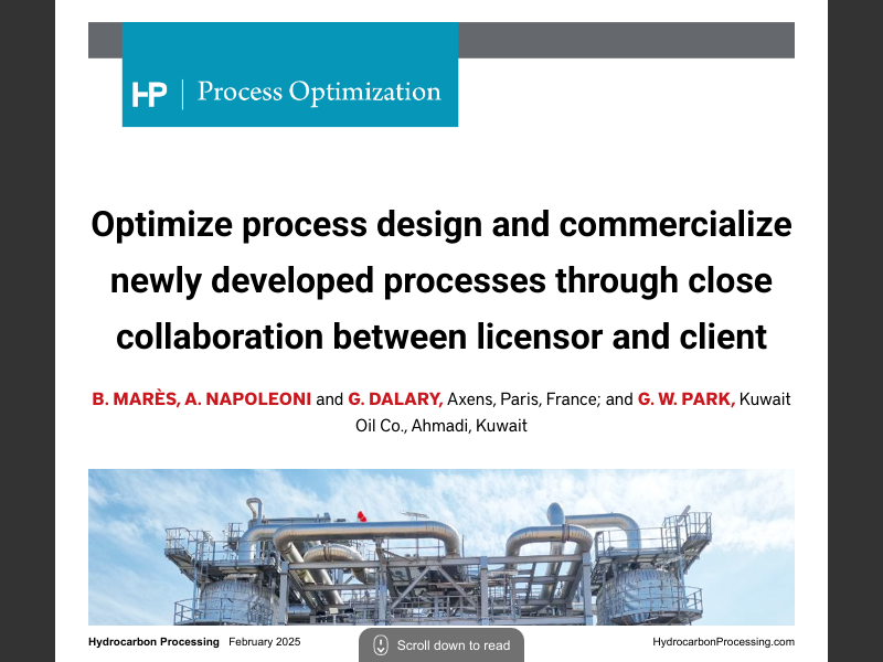 February 2025Process Optimization—Mares (Axens)