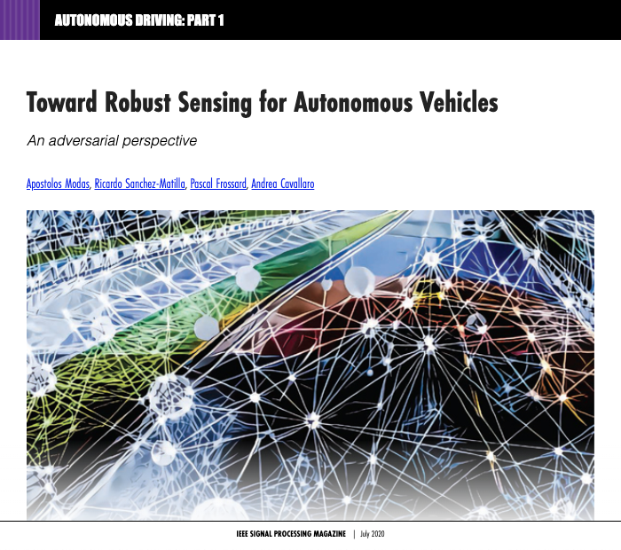 IEEE Signal Processing Magazine, July 2020Cover