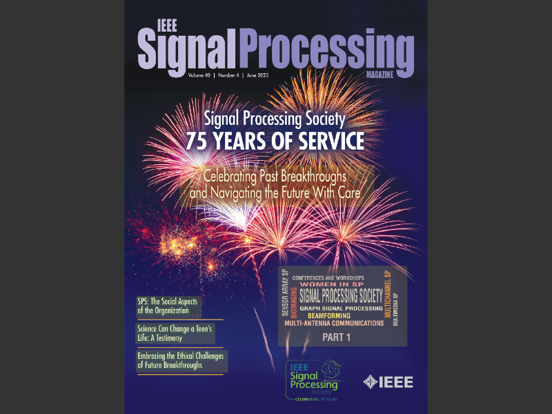 IEEE Signal Processing - 75th Anniversary - June 2023Cover