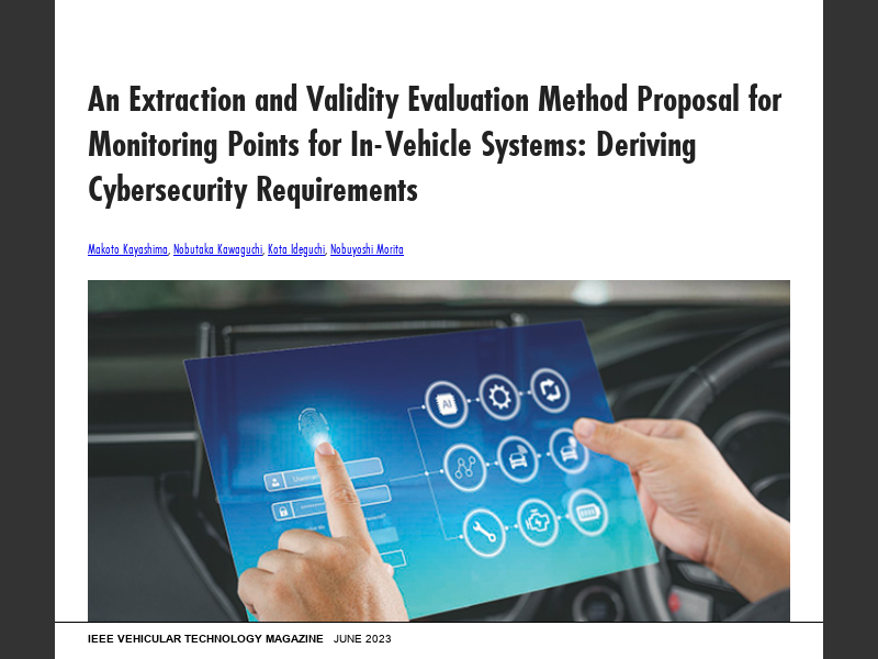 IEEE Vehicular Technology Magazine June 2023An Extraction and