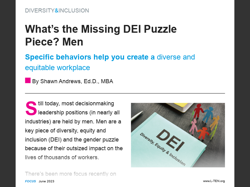 Focus Magazine - June 2023Diversity & Inclusion: What's the Missing DEI ...