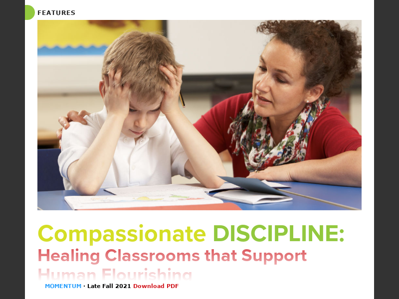 Late Fall 2021Compassionate Discipline: Healing Classrooms that Support ...