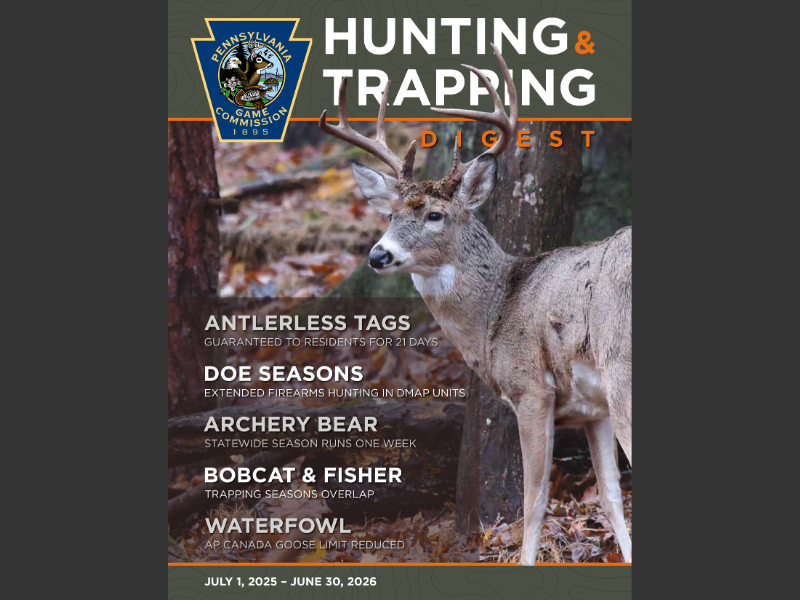 A DIGEST OF PENNSYLVANIA HUNTING TRAPPING REGULATIONS GUIDE 18 ISSUES