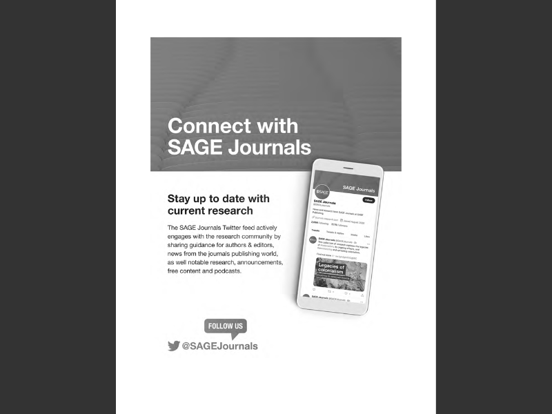 April 2023Connect with SAGE Journals