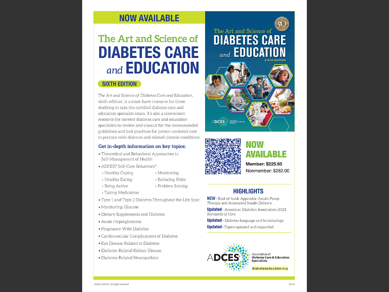 December 2023ADCES The Art and Science of Diabetes Care and Education