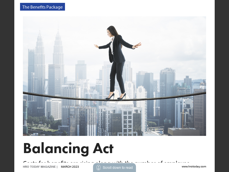 balancing act: work-life benefits that meet employees... March 2023The Benefits Package