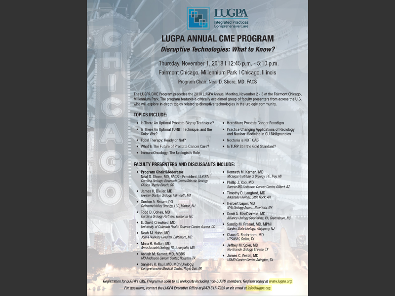 LUGPA Annual CME Program