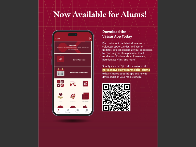 Vassar Quarterly Summer 2023Alums