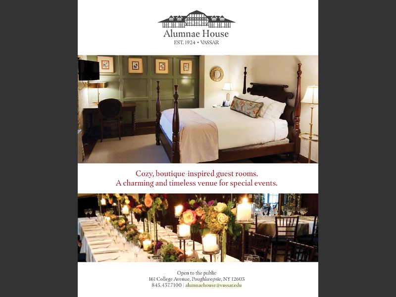 Vassar Quarterly Summer 2023Alumnae House