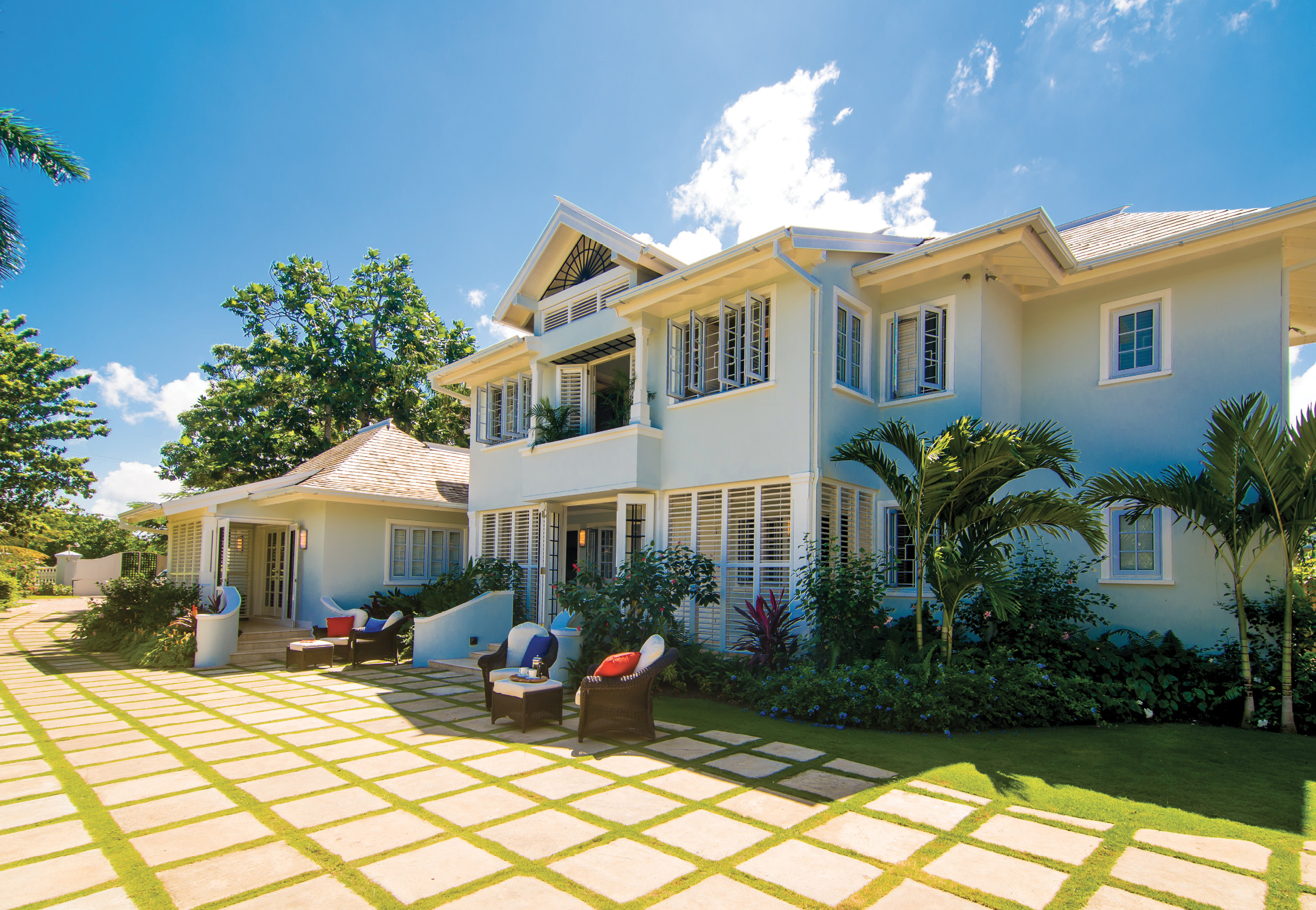 Dream House  This Negril tropical oasis invites you to sit back