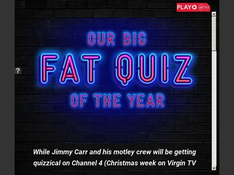 big fat quiz of the year 2024